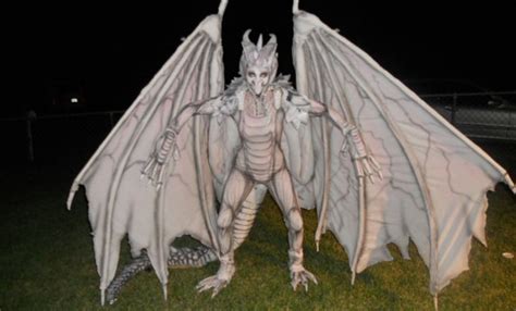 Albino Dragon Halloween Costume by Karrie Sousa-Bates « Inhabitat ...