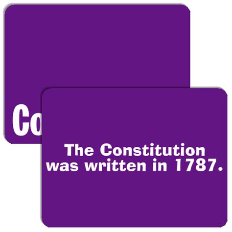 Constitution - Match The Memory