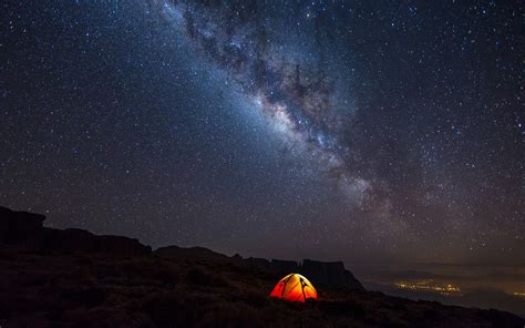 1920x1200, Night, Camping, Stars, Landscape, Milky - Night Sky Camp - 1920x1200 Wallpaper ...