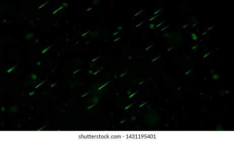 Perfect Green Fire Particles Embers Sparks Stock Illustration ...