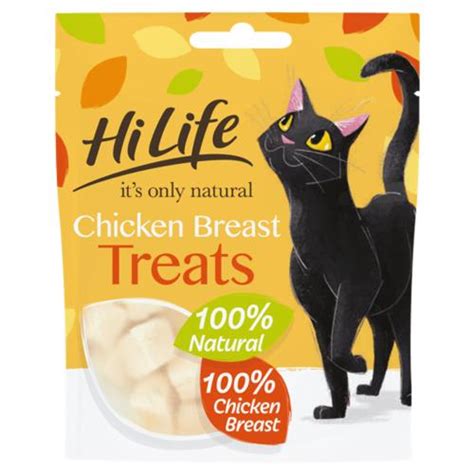 HiLife Its Only Natural Adult Chicken Cat Treats From £25.99 | Waitrose Pet