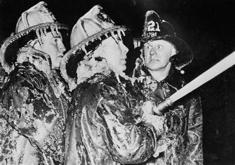 Historical photos of firefighting in winter conditions, 1880-1980 - Rare Historical Photos