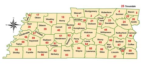 WIMS County ID Maps