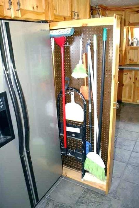 10 Broom storage ideas | broom storage, storage, home organization