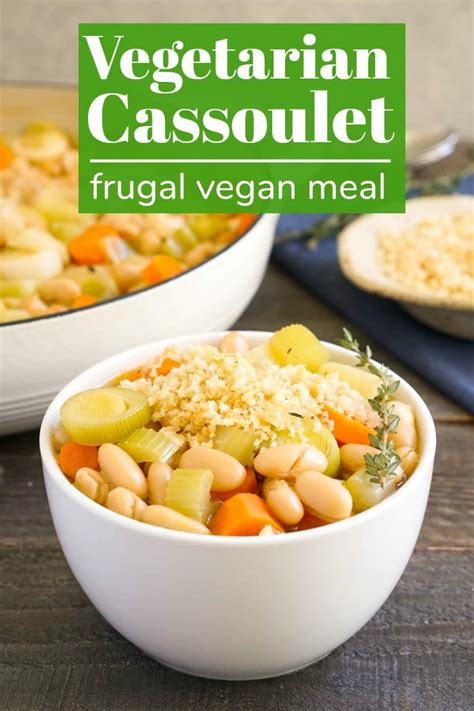 Vegetarian Cassoulet Recipe from Real Food Real Deals