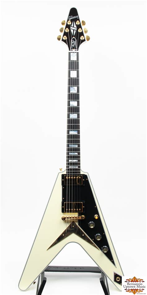 Gibson Flying V Custom WHITE #1