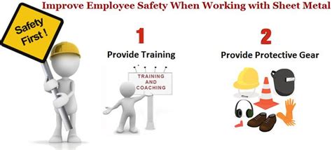 Improve Employee Safety When Working with Sheet Metal | Employee safety ...