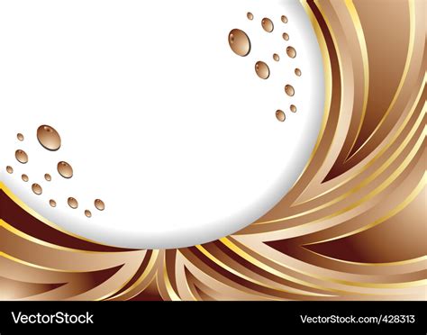 Vector chocolate background Royalty Free Vector Image