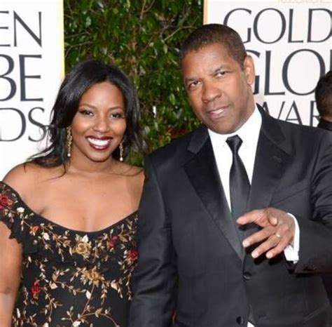 Denzel Washinton with daughter Olivia Washington | Celebrities InfoSeeMedia