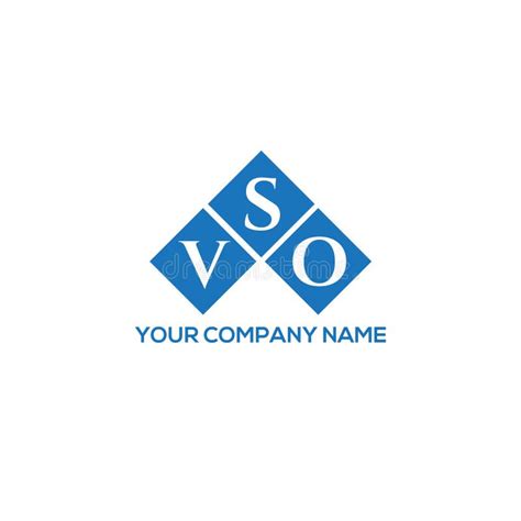 VSO Letter Logo Design on White Background. VSO Creative Initials ...