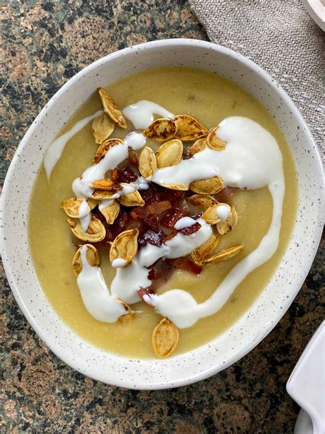 Rutabaga Soup with Smoked Cheddar and Rosemary - How To Make Dinner