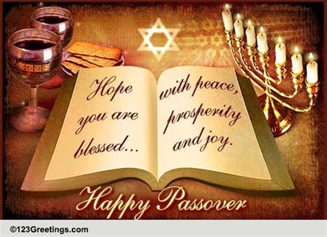 Happy Passover Greetings! Free Happy Passover eCards, Greeting Cards | 123 Greetings