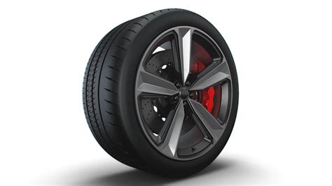 Audi RS5 Wheel - 3D Model by Creative Idea Studio