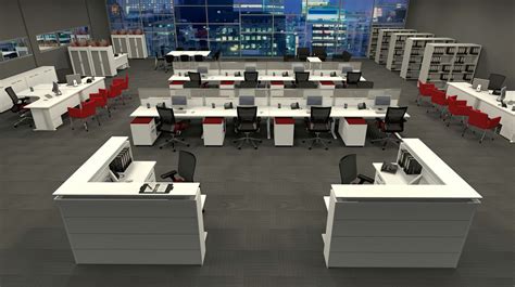 Workstation Design: 5 Inspiring Office Workstation Layout Examples ...