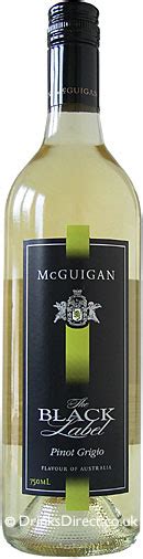 Pinot Grigio - McGuigan Black Label - South Eastern Australia - Binendwines