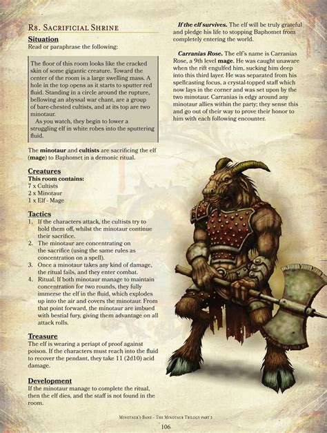 Minotaur's Bane - The Minotaur Trilogy: Part 3 - Dungeon Masters Guild ...