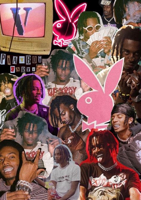 #raw #carti #playboicarti #playboy #aestheticedits #color Rapper Wallpaper Iphone, Retro ...