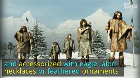 Ice age fashion showdown: Neanderthal capes versus human hoodies - YouTube