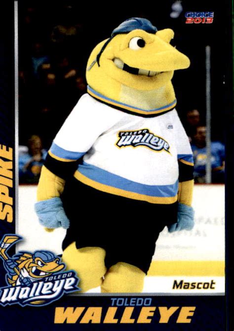 2012-13 Toledo Walleye #23 Spike MASCOT - NM Hockey Card | eBay