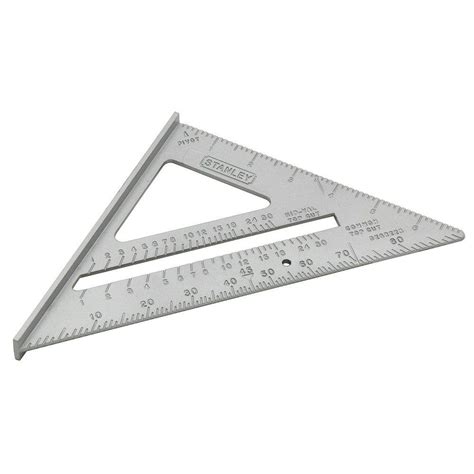 Stanley Quick Square Aluminum Carpenter's Square-46-067 - The Home Depot