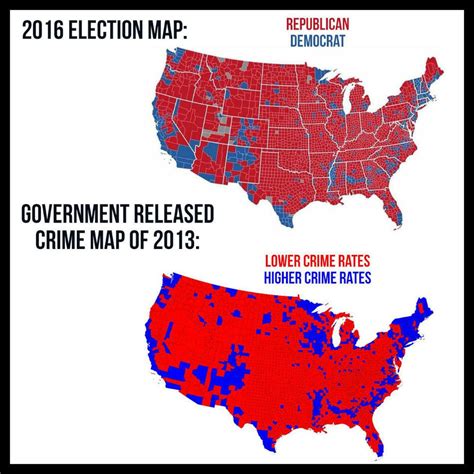 No, the viral image of 2016 election results and 2013 crime rates is ...