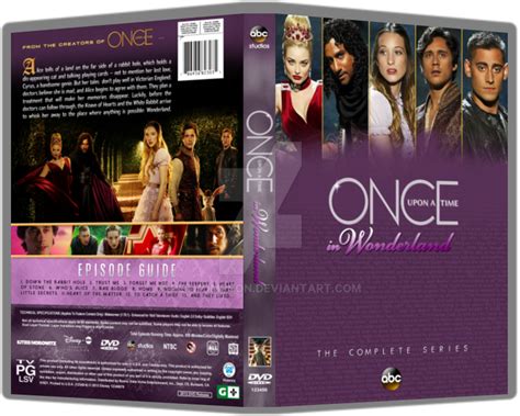 Once Upon a Time in Wonderland DVD by pethompson on DeviantArt