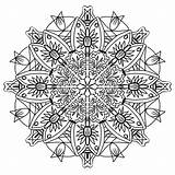 Drawing Pencil Pattern Coloring Page Mandala Books  sketch template