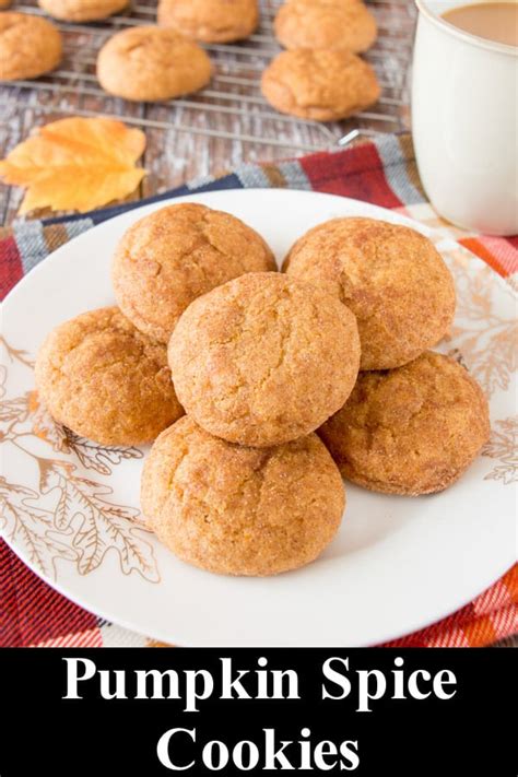 Pumpkin Spice Cookies (video) - Little Sweet Baker