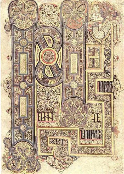 Images from the Book of Kells