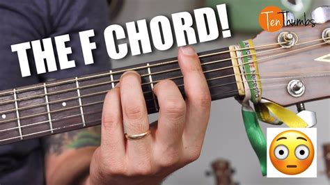 How To Do The F Chord On Guitar - Chord Walls