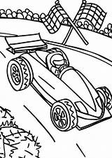 Coloring Pages Race Car sketch template