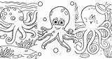 25 Free Octopus Coloring Pages For Kids And Adults sketch template