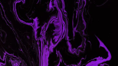 Dark Purple Black Paint Liquid Stains 4K HD Abstract Wallpapers | HD ...