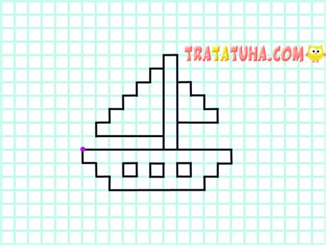 Graph Paper Drawings for Kids