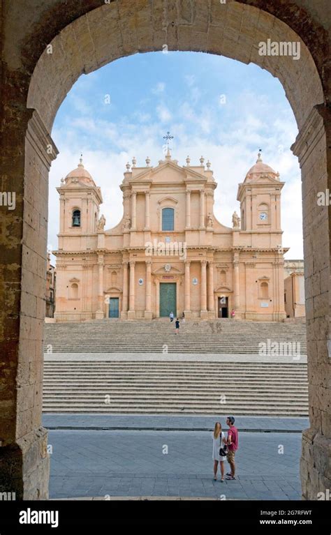 Noto Cathedral, Noto, Sicily, Italy Stock Photo - Alamy