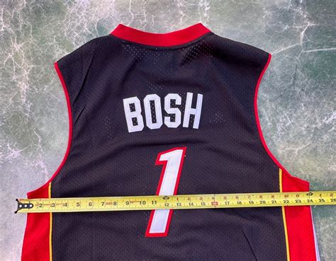 Vintage Adidas NBA Miami Heat Chris Bosh #1 Jersey Size XXL. | eBay