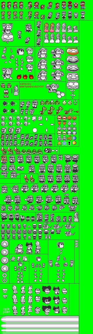 Wario Land Flavored Everything SMB3 style (WIP) by qwertyuiopasd1234567 on DeviantArt