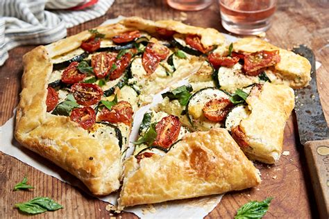 Savory Zucchini Galette Recipe | King Arthur Baking