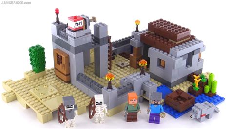 LEGO Minecraft The Desert Outpost review! set 21121