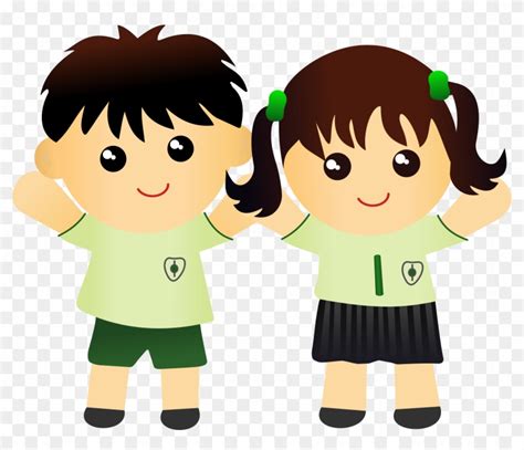 Children Clipart - School Uniform Clipart Png - Free Transparent PNG ...