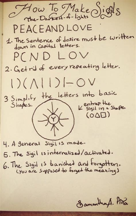 🌙Knowledge Is Power🌞 — How to make sigils a sigil is a symbol that you... | How to make sigils ...