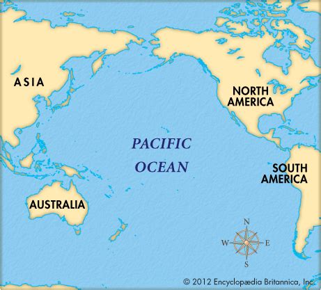 Pacific Ocean in 2023 | Pacific ocean, Map, Pacific