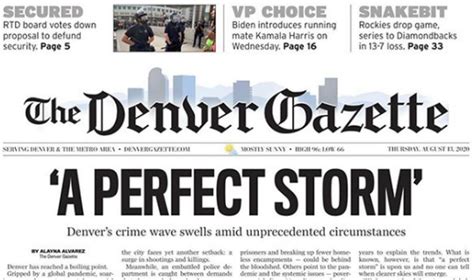 Media Confidential: The Denver Gazette To Debut As Interactive Newspaper