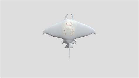 Ikan Pari | Stingray - Download Free 3D model by NaufalBiasaAja (@naufal_biasaaja) [ede847f ...