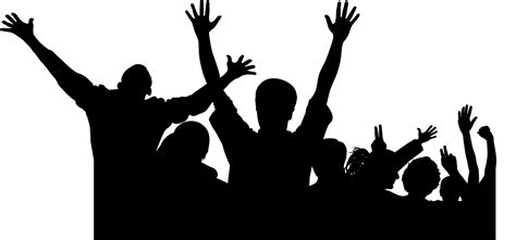 Crowd Cheering Clip art - shadow png download - 1283*600 - Free ...