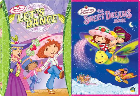 Amazon.com: Strawberry Shortcake 2-DVD Bundle - Let's Dance & The Sweetest Dreams Movie 2-Movie ...