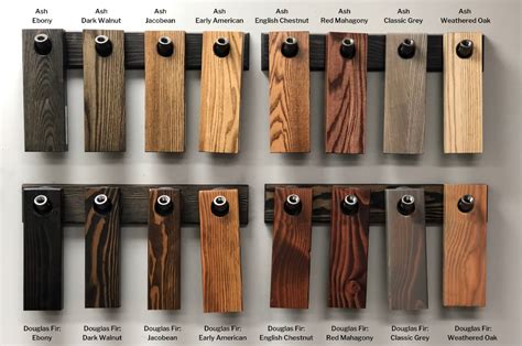 Finishes and Woods - Emmorworks | Wood stain colors, Staining wood ...