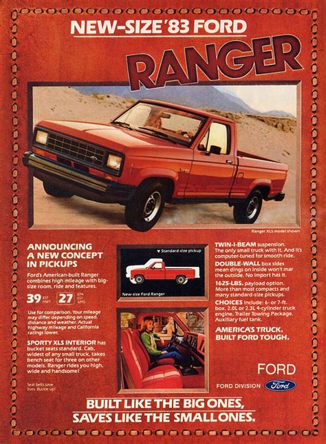 1983 Ford Ranger - Information and photos - MOMENTcar