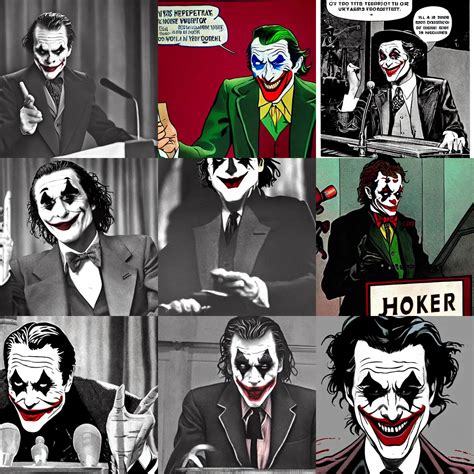 Joker giving a speech in 1942, high detail, 4k | Stable Diffusion | OpenArt