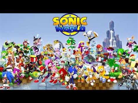 Sonic World : All Characters - YouTube